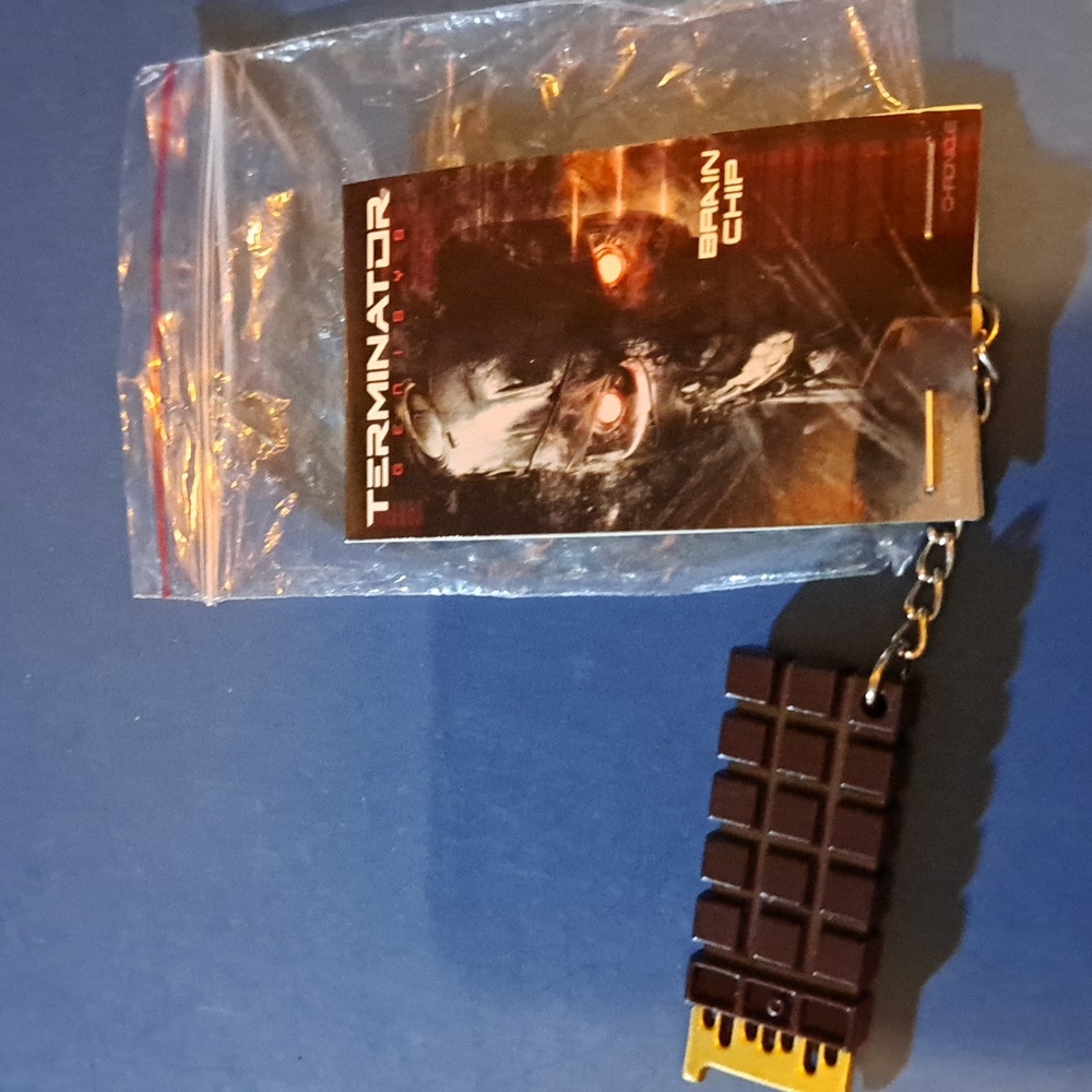 Terminator Brain Chip keychain NWT - Picture 1 of 2
